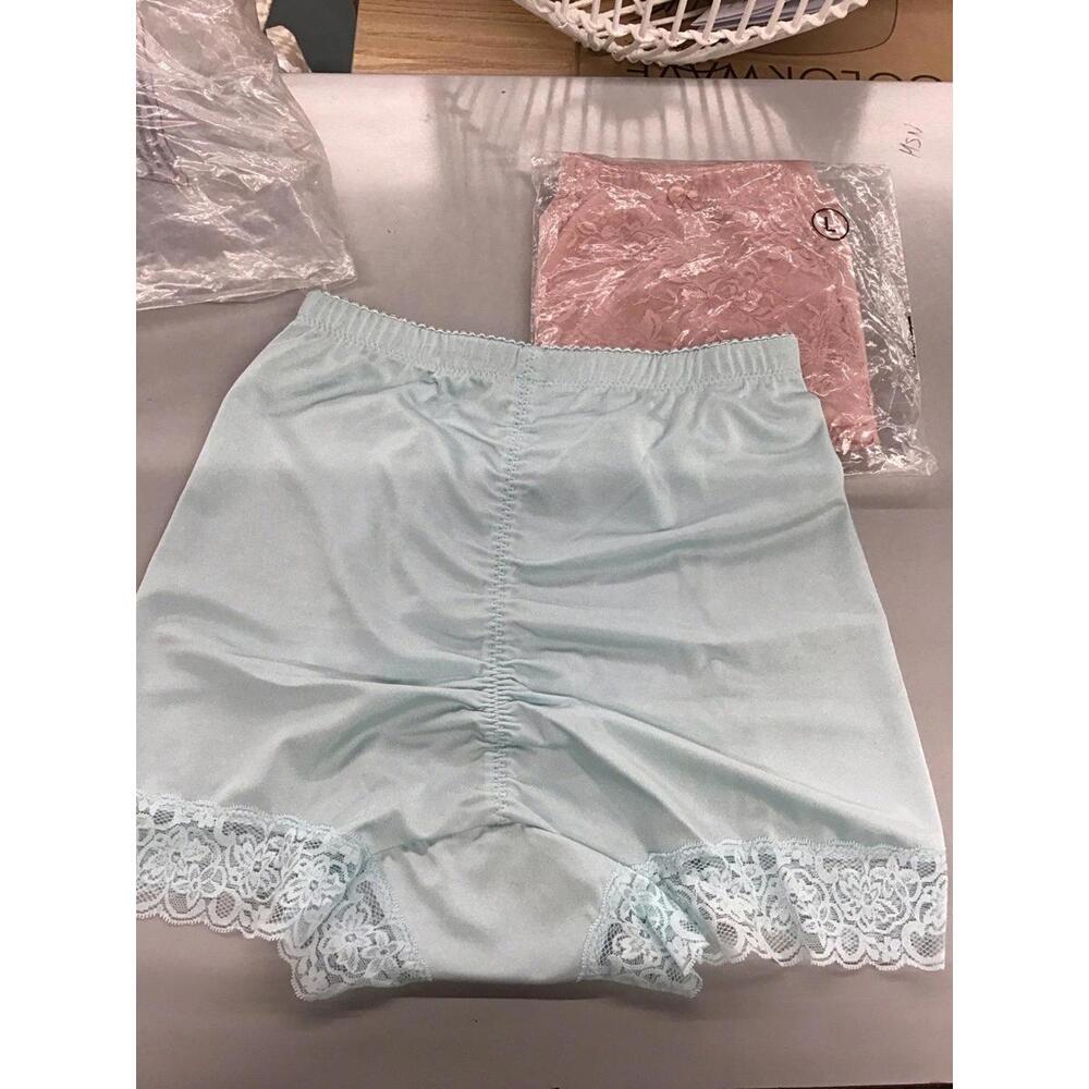 Rhonda shear pin up briefs 2 pack ruched high rise lace new from HSN - Picture 2 of 3